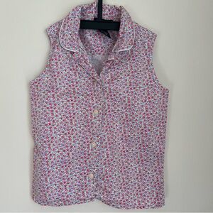 Ralph Lauren Girls Sleeveless Button Up